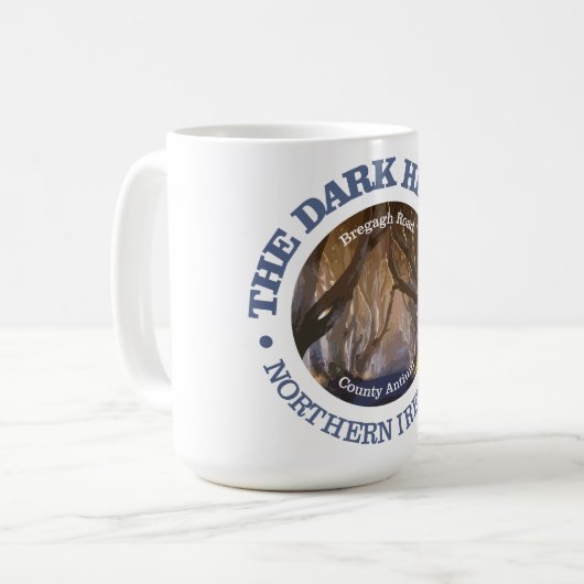 Dunkle Hecken (rd) Kaffeetasse (Vorderseite Links)
