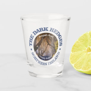 Dunkle Hecken (rd) Schnapsglas