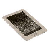 Dunkle Hedges Magnet (Rechte Seite)