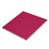 Dunkle Himbeere Rote Keramik Tile. Fliese (Seite)