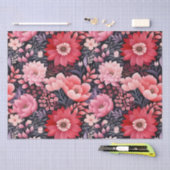 Dunkle Hintergrundfarbe Seidenpapier (Handwerk)