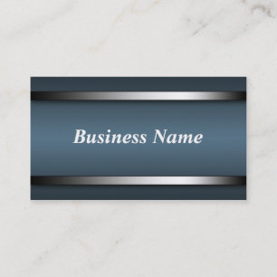 Dunkle hoch entwickelte blaue Visitenkarten Visitenkarte