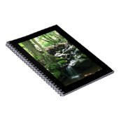 Dunkle Hollow Falls #4836 Notebook/Journal Notizblock (Rechte Seite)
