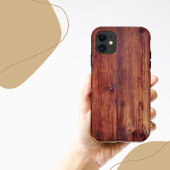 Dunkle Holz ähnliche Textur Case-Mate iPhone Hülle