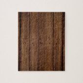 Dunkle hölzerne Planken Puzzle (Vertikal)