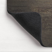 Dunkle Holzpaneel-Mauspad Mousepad (Ecke)
