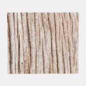 dunkle Holzstruktur. Abstrakter Hintergrund Vintag Fleecedecke (Vorderseite (Horizontal))