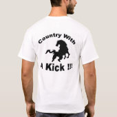 Dunkle Horse oben T-Shirt (Rückseite)