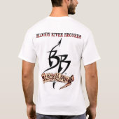 Dunkle Hügel-Gruppe - blutiges T-Shirt (Rückseite)