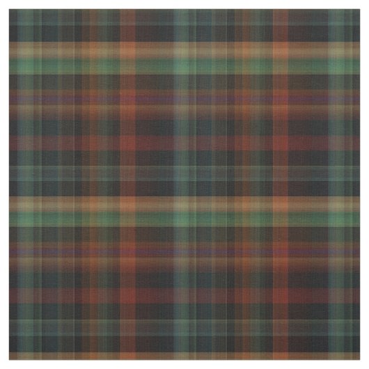 Dunkle Karierte Stoffe in Rot-Grün-Schwarz (Muster)