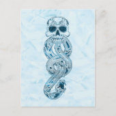 Dunkle Kennzeichen-Grafik Harry Potters | Postkarte (Vorderseite)