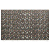 Dunkle Kernmotten Natur Stoff (Yard (91,4 cm))