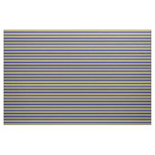 Dunkle Khaki und blau gefärbtes Muster Stoff (Fat Quarter (45,7 x 55,9 cm))