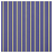Dunkle Khaki- und Blaugestreifte Muster Stoff (Muster)