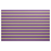 Dunkle Khaki- und Indigofarbenstreifen Stoff (Fat Quarter (45,7 x 55,9 cm))