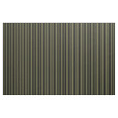 Dunkle Khaki- und schwarze Linde/Streifen-Muster Stoff (Yard (91,4 cm))