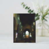 Dunkle Kirche Postkarte (Stehend Vorderseite)