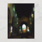 Dunkle Kirche Postkarte (Vorderseite)