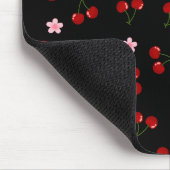 Dunkle Kirschen Mousepad (Ecke)