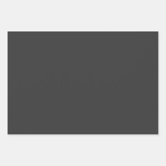 Dunkle Kohlenstrahlfarbe Geschenkpapier Set (Vorderseite 3)