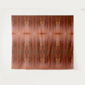 Dunkle Koralle Wandteppich (Vorderseite (Horizontal))