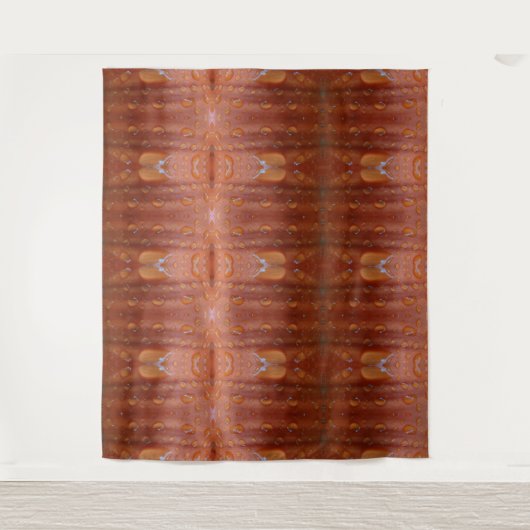 Dunkle Koralle Wandteppich (Vorderseite)