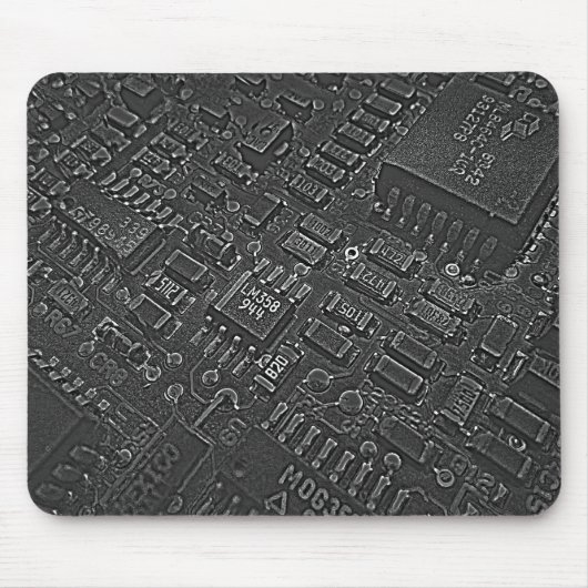 Dunkle Kreuzung Mousepad (Vorne)