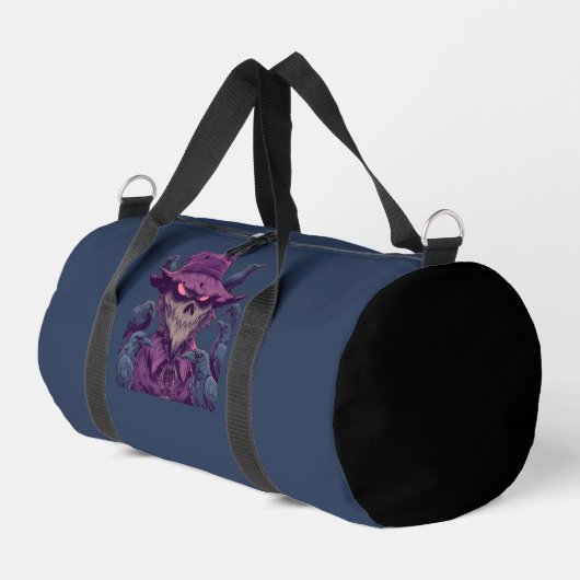 Dunkle Kunst Raben Duffel-Tasche Duffle Bag (Linke Seite)