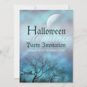 Dunkle Künste: Halloween-Romanze-Gotische Hochzeit Einladung