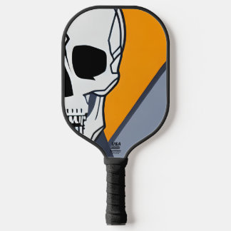 Dunkle Künste Skull Pickleball Schläger