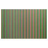 Dunkle Lachse, schwarze und waldgrüne Linien Stoff (Fat Quarter (45,7 x 55,9 cm))