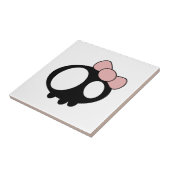 Dunkle Lady Keramik Tile Fliese (Seite)