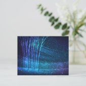 dunkle Landschaft Postkarte (Stehend Vorderseite)