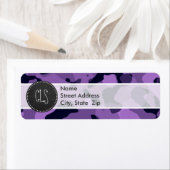 Dunkle Lavender-Camouflage; Vintage Zwischenablage (Insitu)