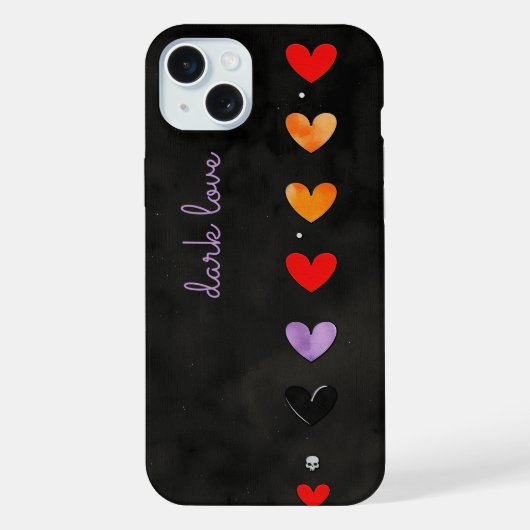 Dunkle Liebe iPhone/iPad Gehäuse iPhone Hülle (Rückseite)