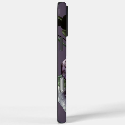 Dunkle Lila Blüte Case-Mate iPhone Hülle (Rückseite / Rechts)