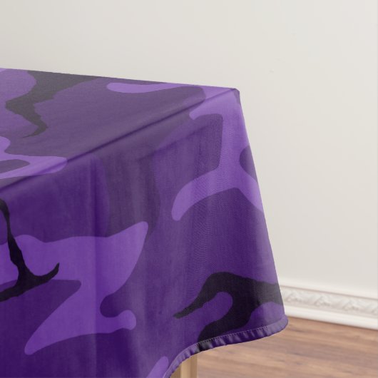Dunkle Lila Camouflage Tischdecke (Beispiel)