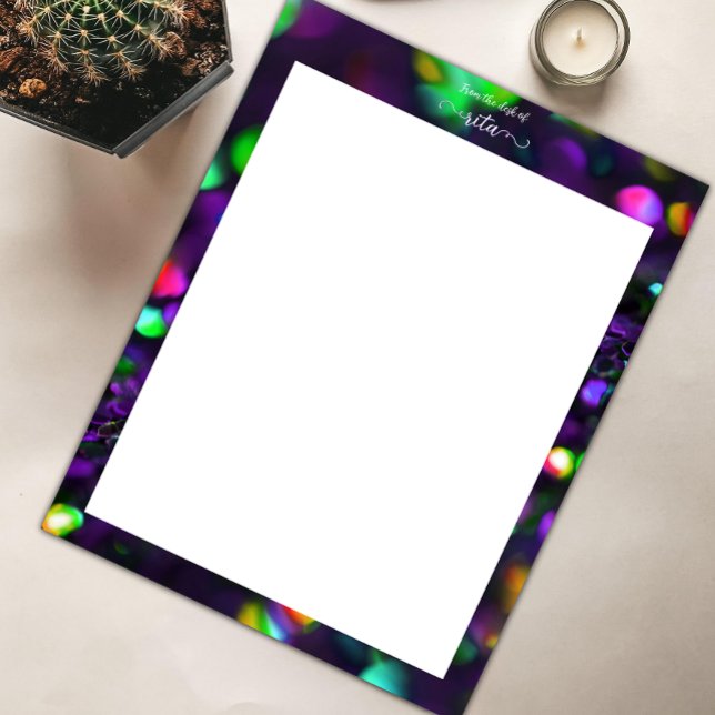 Dunkle Lila Funkeln Briefbogen (Von Creator hochgeladen)