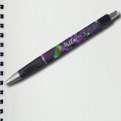 Dunkle Lila Funkeln Kugelschreiber