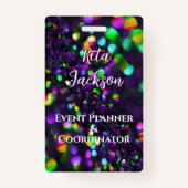 Dunkle Lila Funktions-ID Ausweis (Vorderseite)