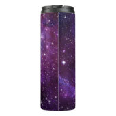 Dunkle Lila Galaxie Starry Night Thermal Tumbler Thermosbecher (Rückseite)