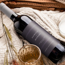 Dunkle lila Hochzeit einfach elegant personalisier