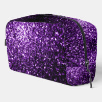 Dunkle lila Imitate Glitzer Glitzern