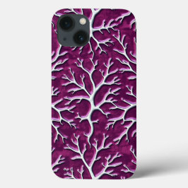 Dunkle lila iPhone-Hülle im künstlerischen Stil Case-Mate iPhone Hülle