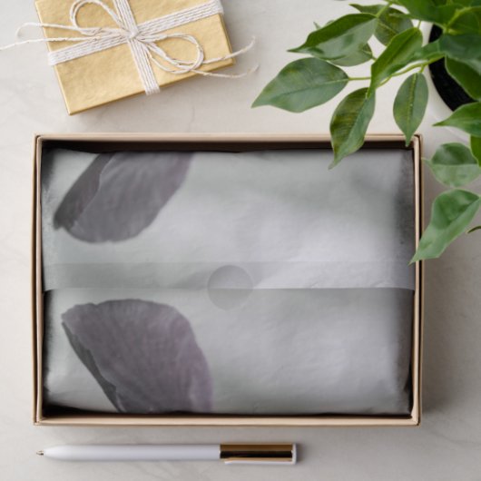 Dunkle Lila Iris-Blume für Decodge Seidenpapier (Geschenk)