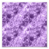 Dunkle Lila Krummstoff Textur Fotodruck (Vorne)