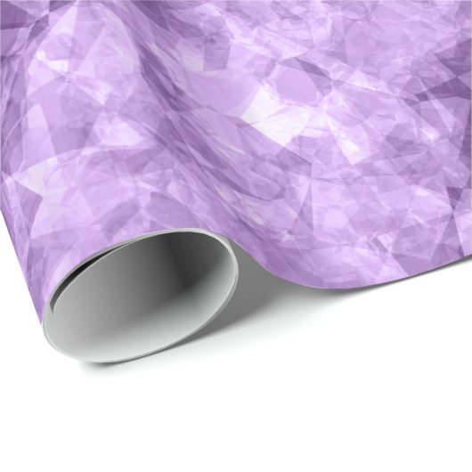 Dunkle Lila Krummstoff Textur Geschenkpapier (Rolleneckpunkt)