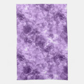 Dunkle Lila Krummstoff Textur Küchentuch (Vertikal)