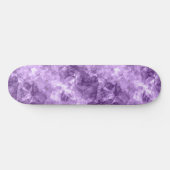 Dunkle Lila Krummstoff Textur Skateboard (Horizontal)