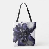 Dunkle Lila Minimalistische Radiant diaphanous Mod Tasche (Rückseite)